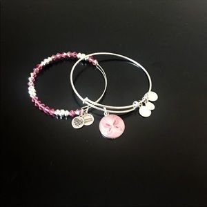 Alex and Ani Bracelet Set